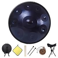 Amazon | ハンドパン 55.9 cm D マイナー クルド ハンドパン 9 ノート